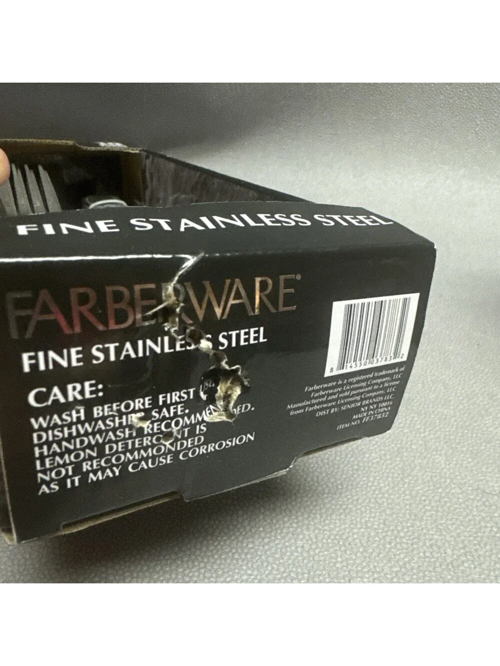 Farberware Cosmopolitan 10 Stainless Steel Dinner Forks Dishwasher Safe Silver